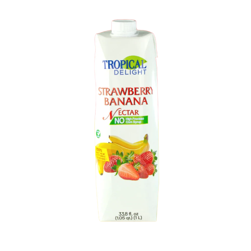 Tropical Delight Strawberry Banana Nectar 1L