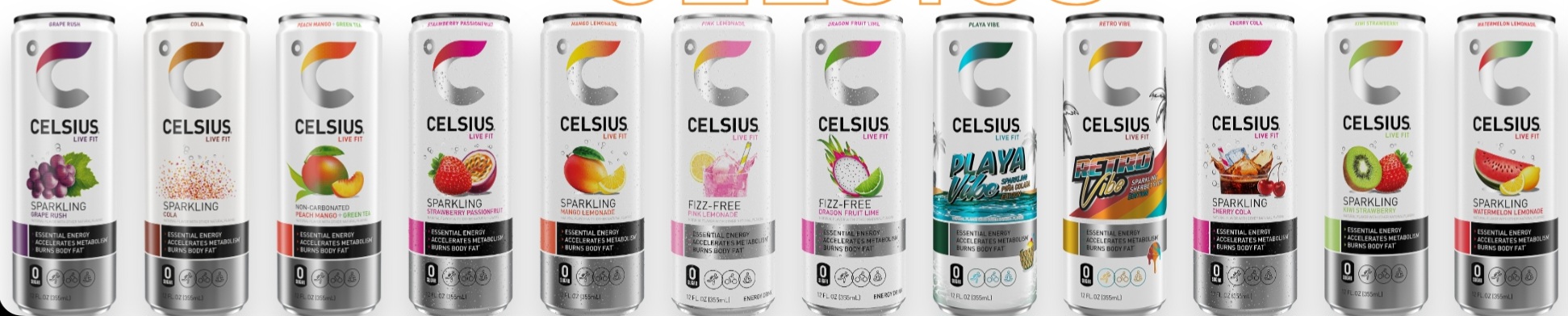 Celsius Energy Drinks Assorted Flavors