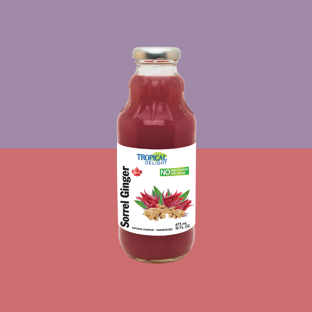 Tropical Delight  100% Sorrel Ginger 16oz