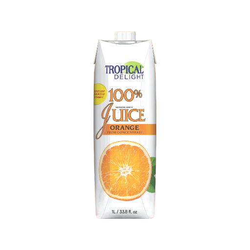 Tropical Delight 100% Orange Juice 1L