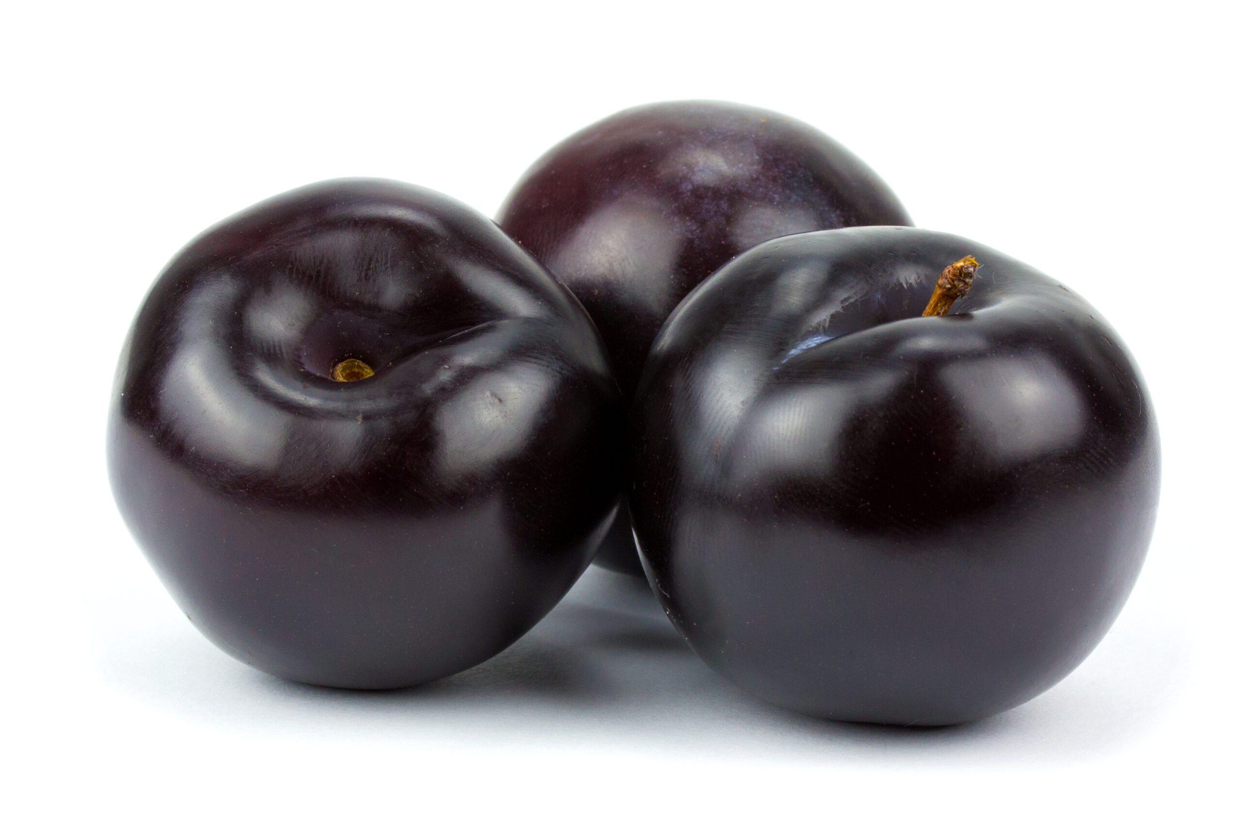 Fresh Black Plums