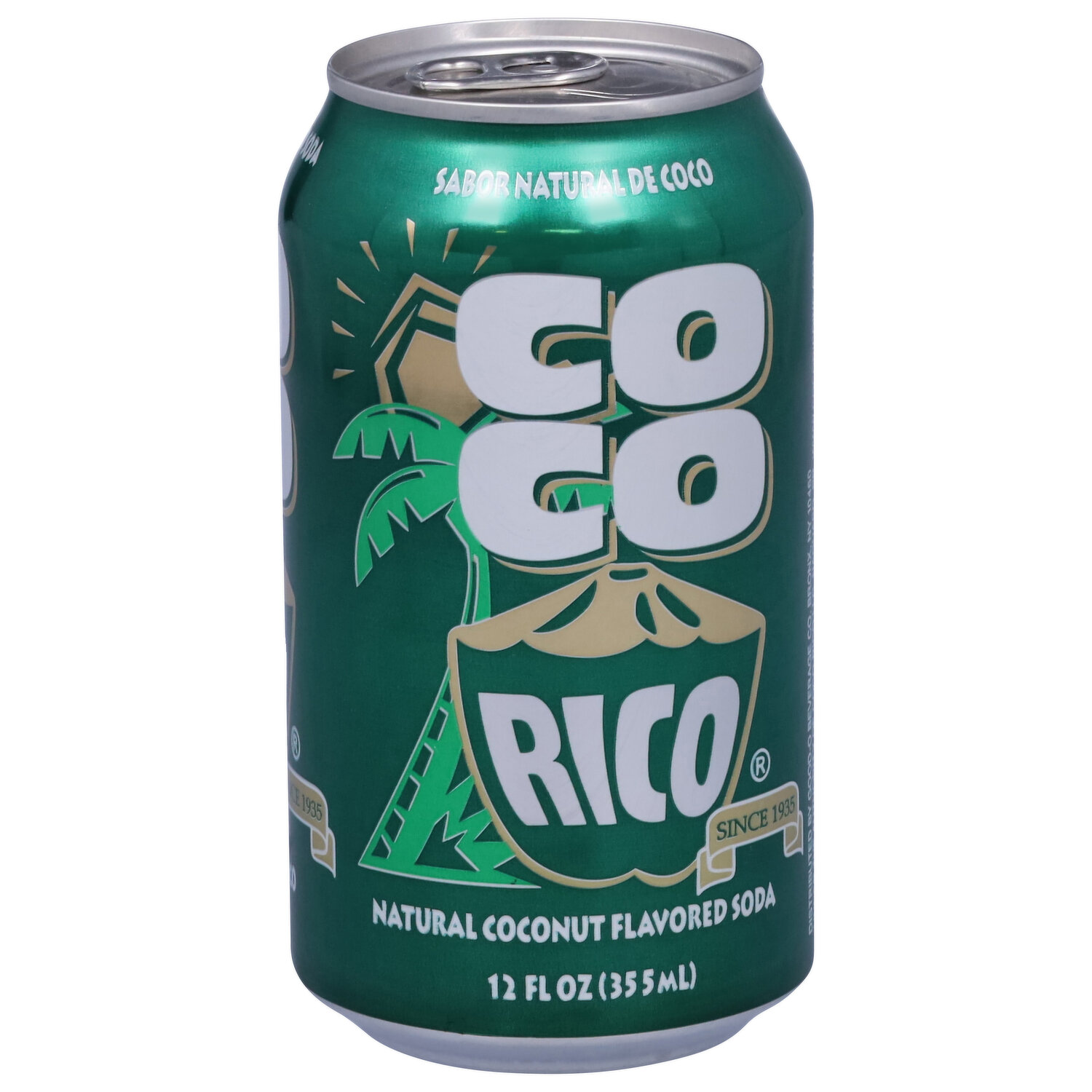 Coco Rico Natural Coconut Flavored Soda