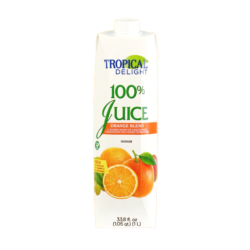 Tropical Delight 100% Juice Orange Blend 1L
