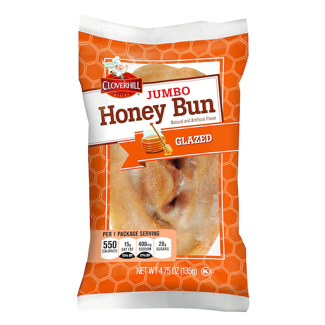 Cloverhill Jumbo Honey Bun