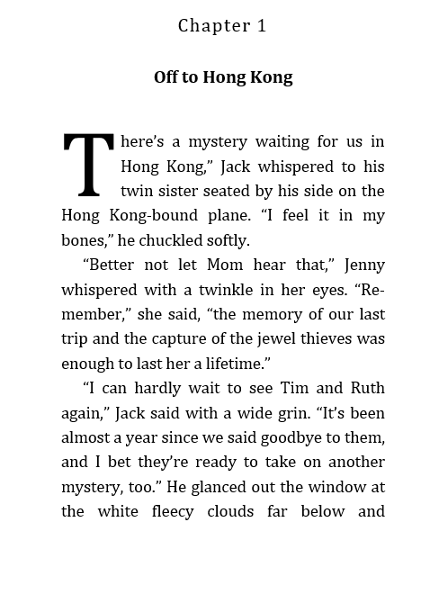 Capture of the Twin Dragon: Book 2 of the Jack and Jenny Mystery Series 