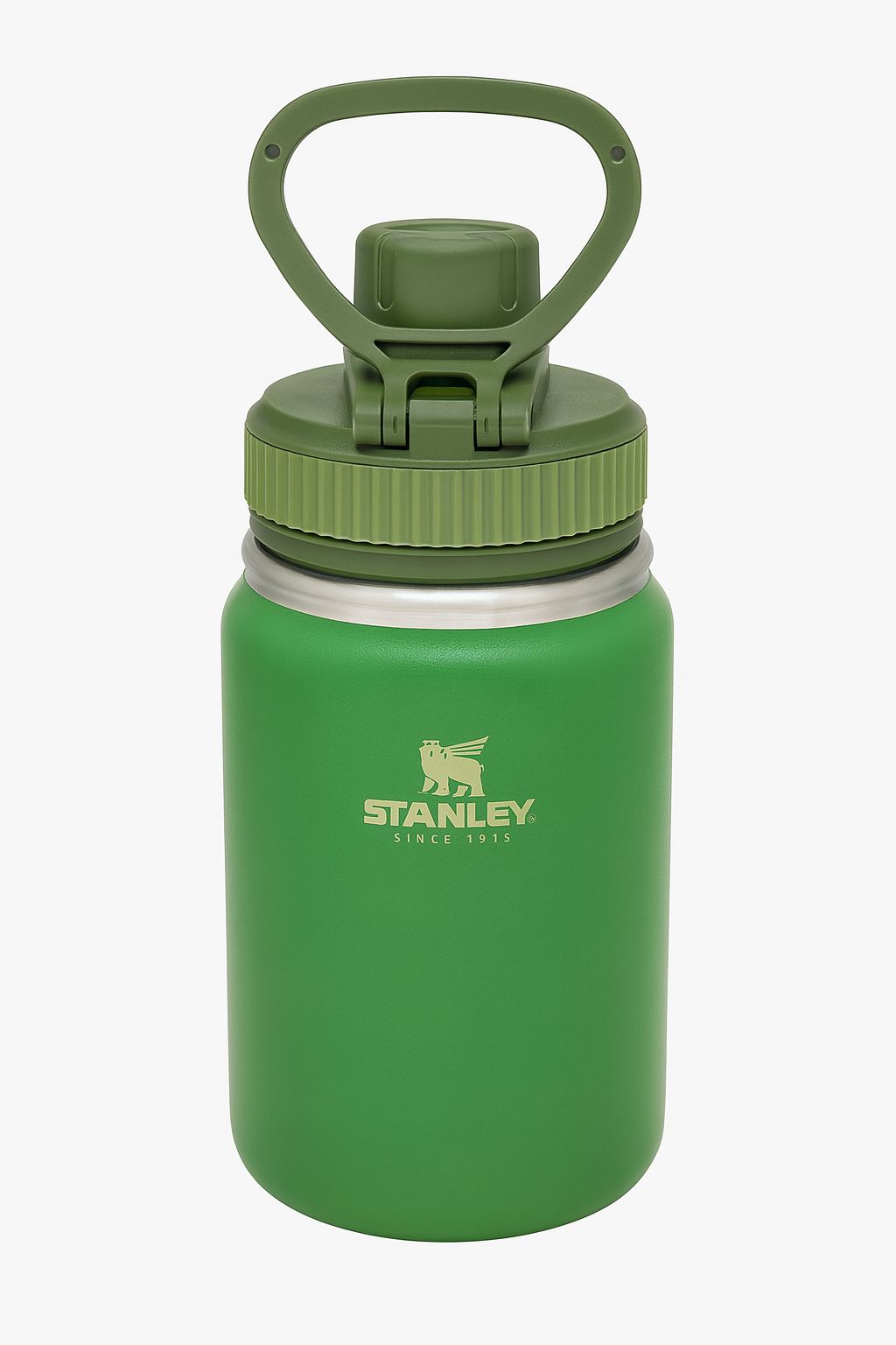 Garrafa Térmica Verde 350 ML Alça Flexivel