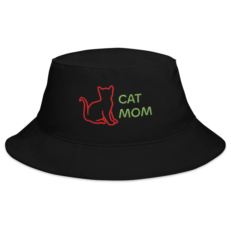 Cat Mom Bucket Hat 