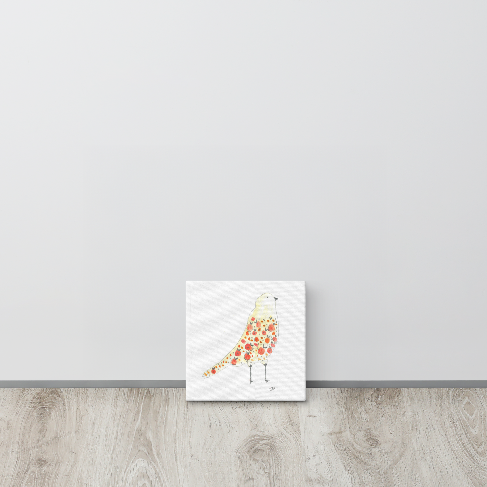 "Chirp" on Canvas