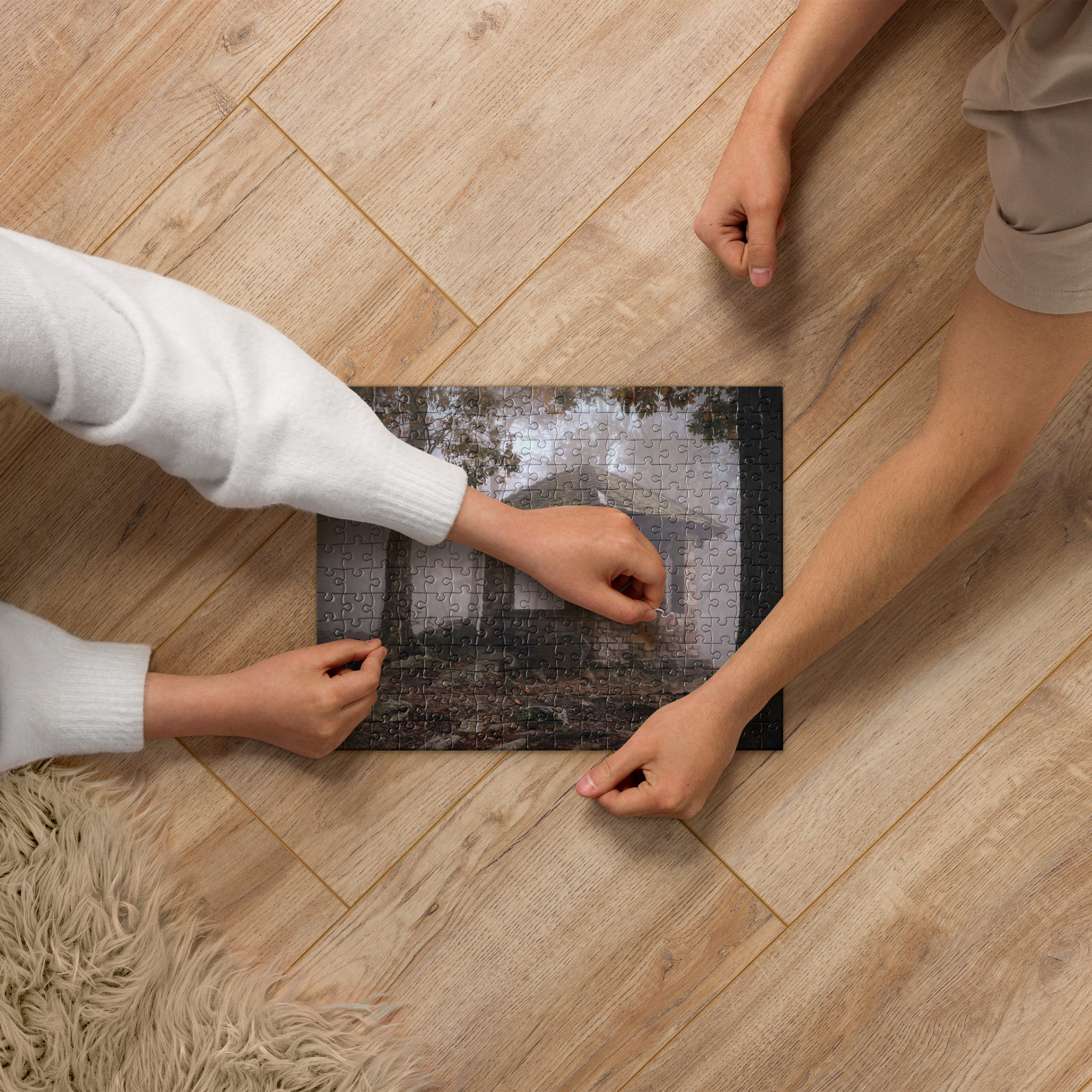 Misty Forest Gazebo Puzzle