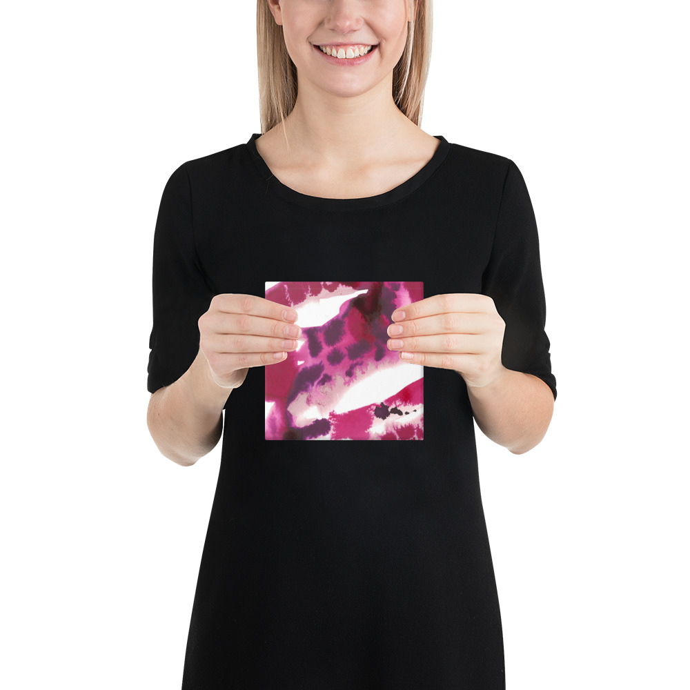 Pink Fuel on Canvas