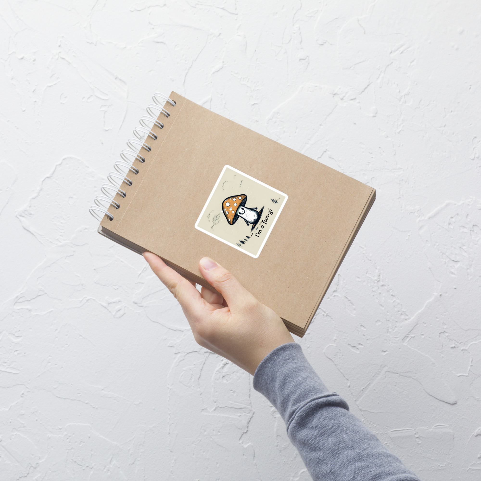 Fun-gi Mushroom Sticker