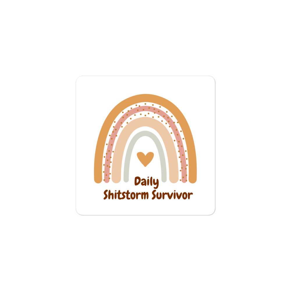 Daily Shitstorm Survivor Sticker