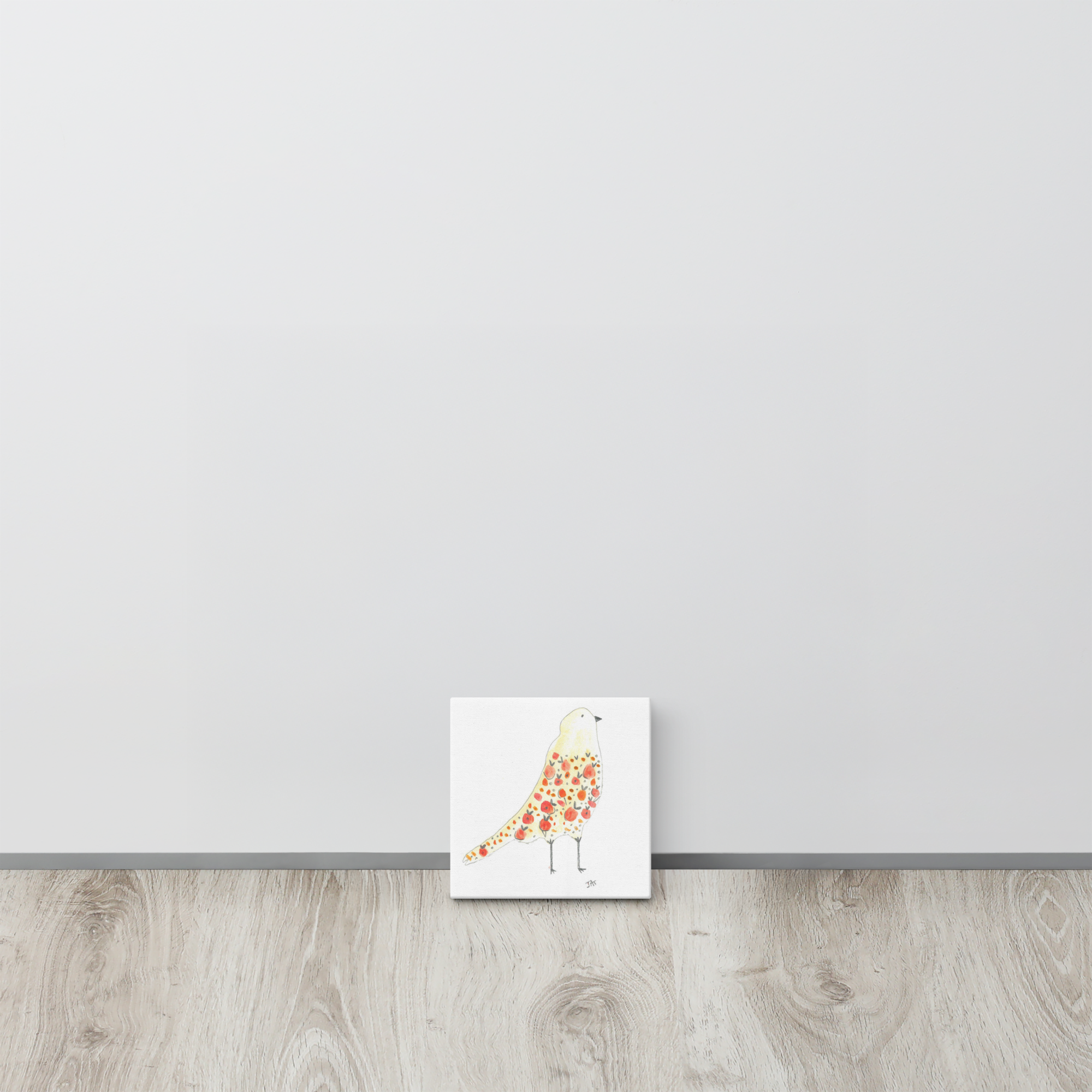 "Chirp" on Canvas