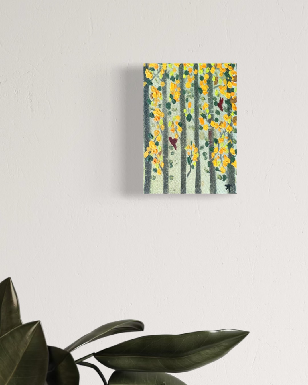 Autumn Forest Mini Canvas