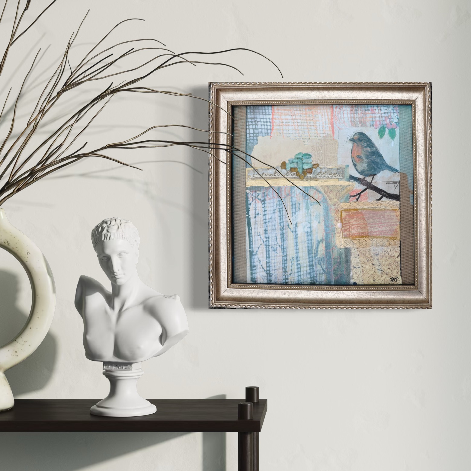 Blush Songbird Elegance