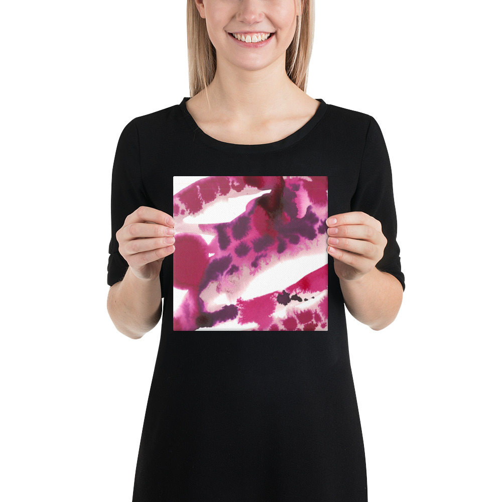 Pink Fuel on Canvas