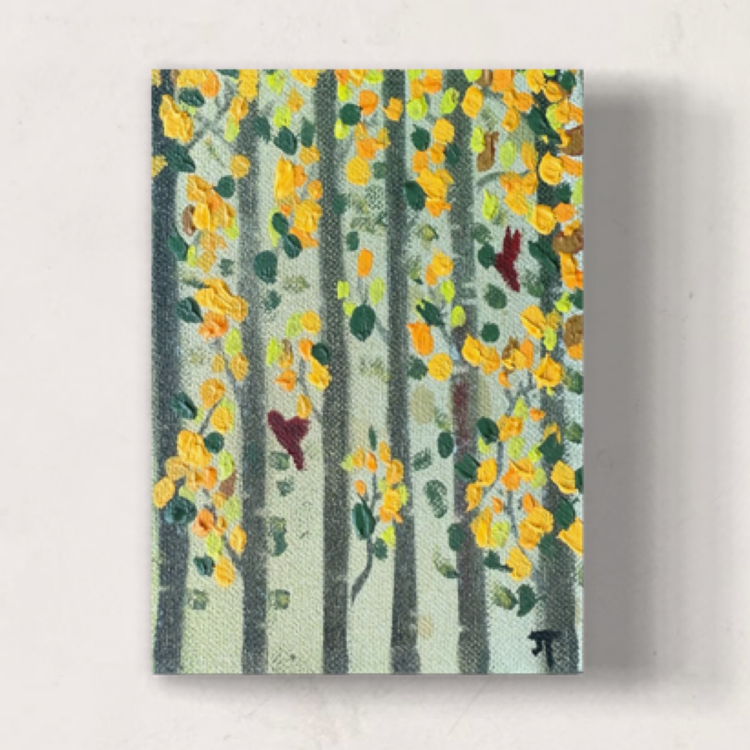 Autumn Forest Mini Canvas
