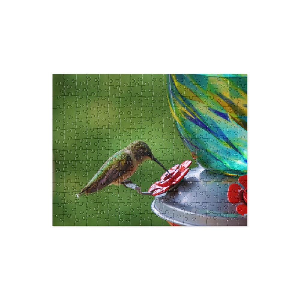Hummingbird Feeder Puzzle