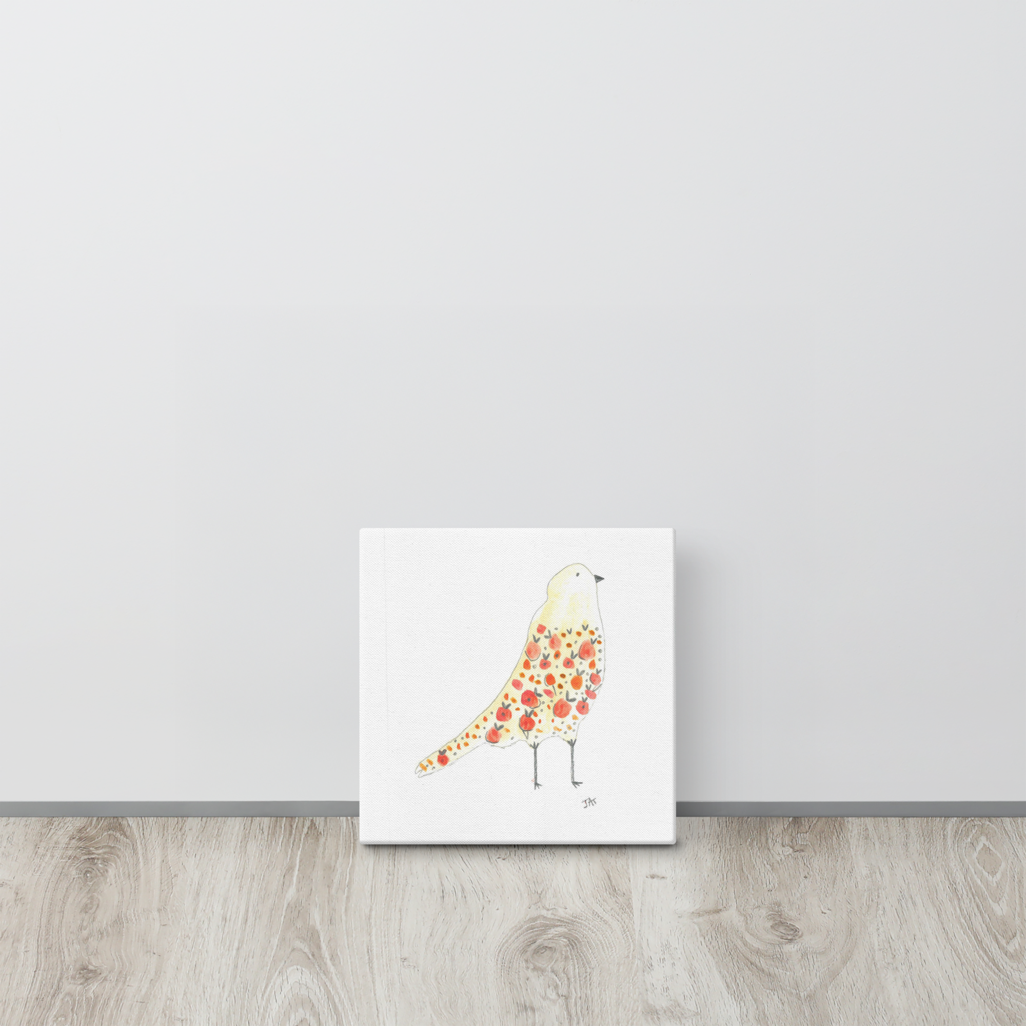 "Chirp" on Canvas