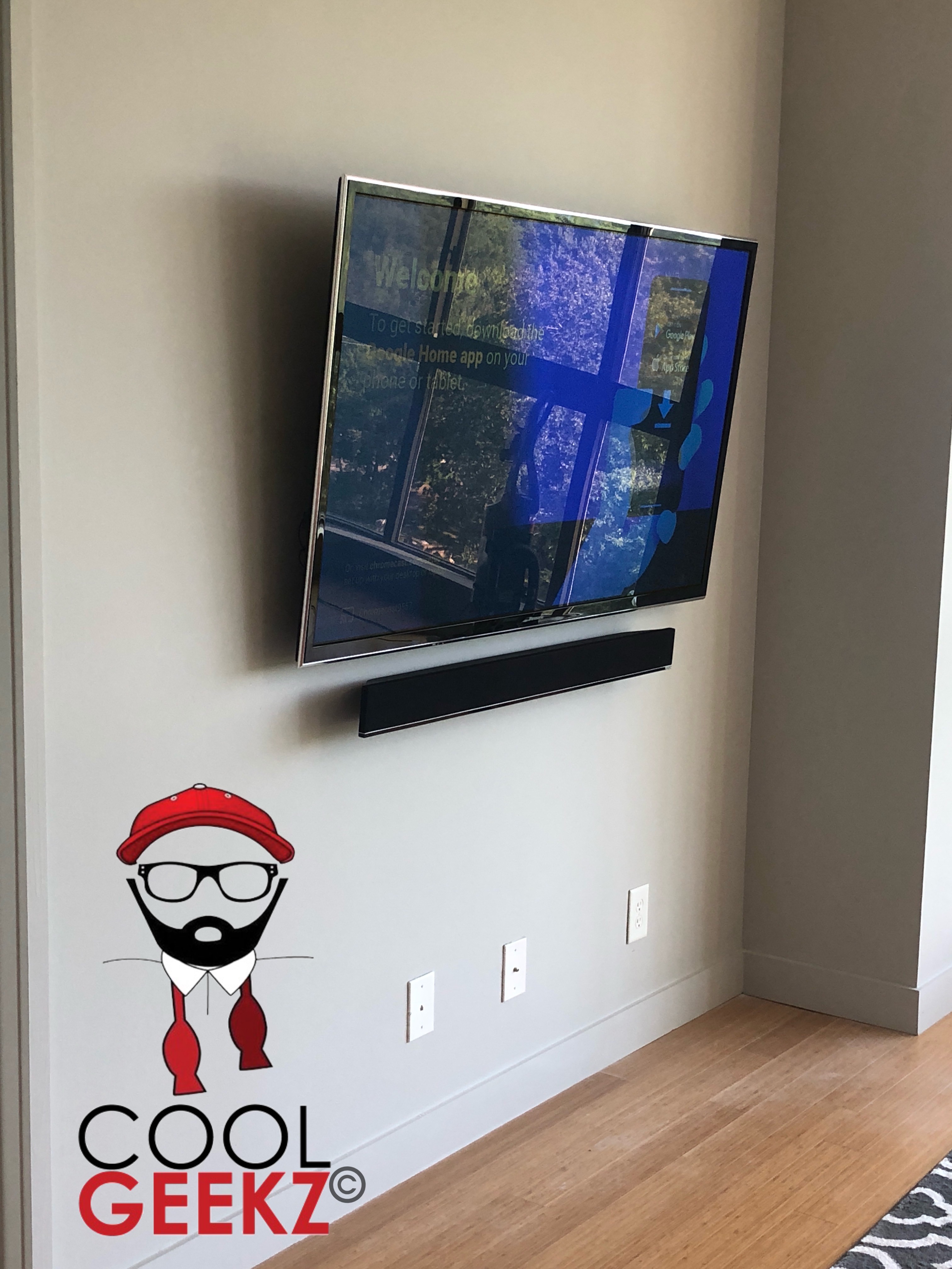 Wire Free TV Install - Standard Wall