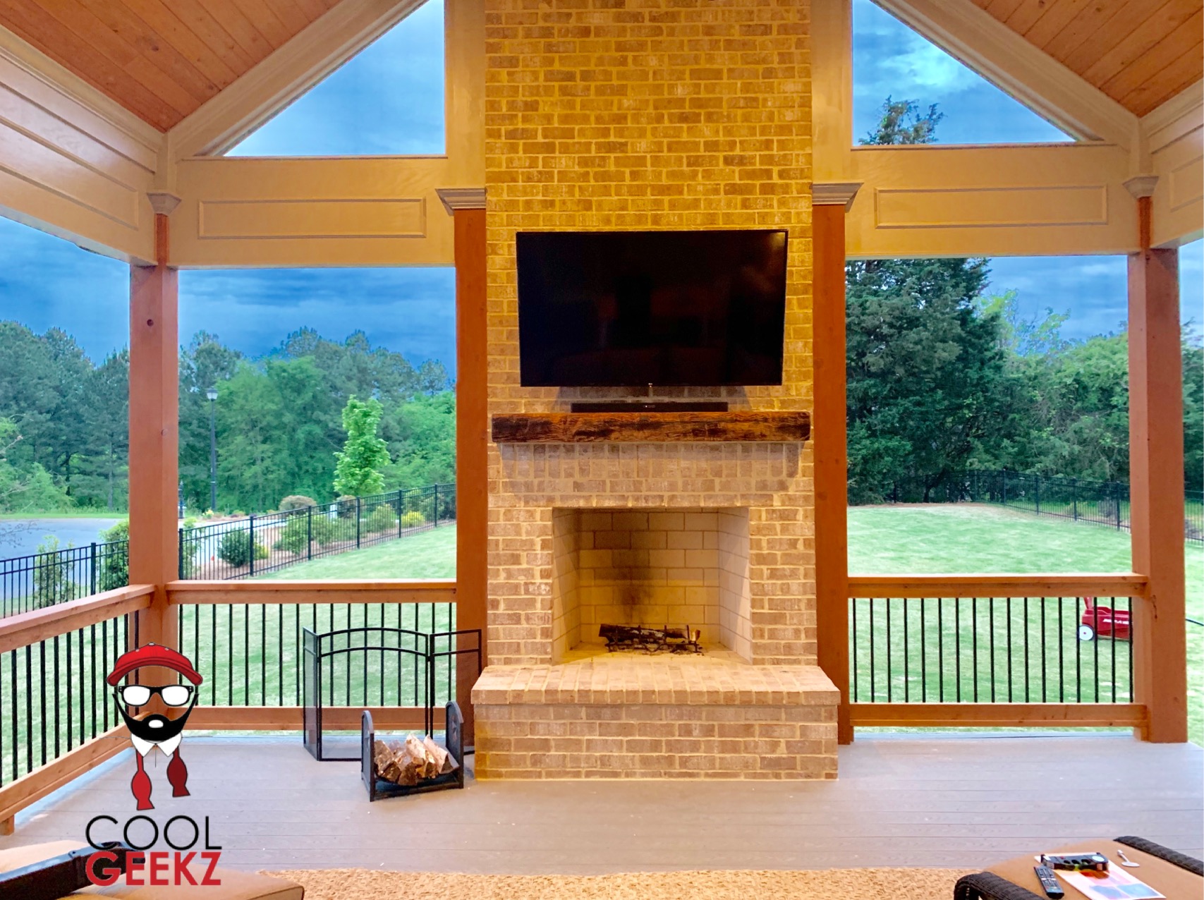 Outdoor TV Install