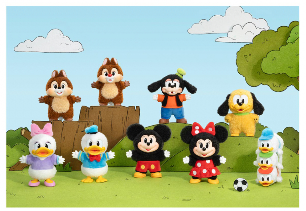 Disney Mickey and Family Plush Toy Set