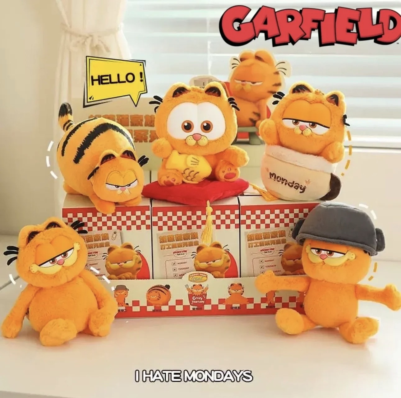 Garfield I Hate Mondays
