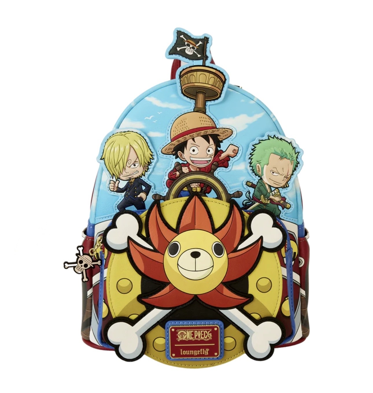 One Piece Thousand Sunny Ship Loungefly Mini Backapck