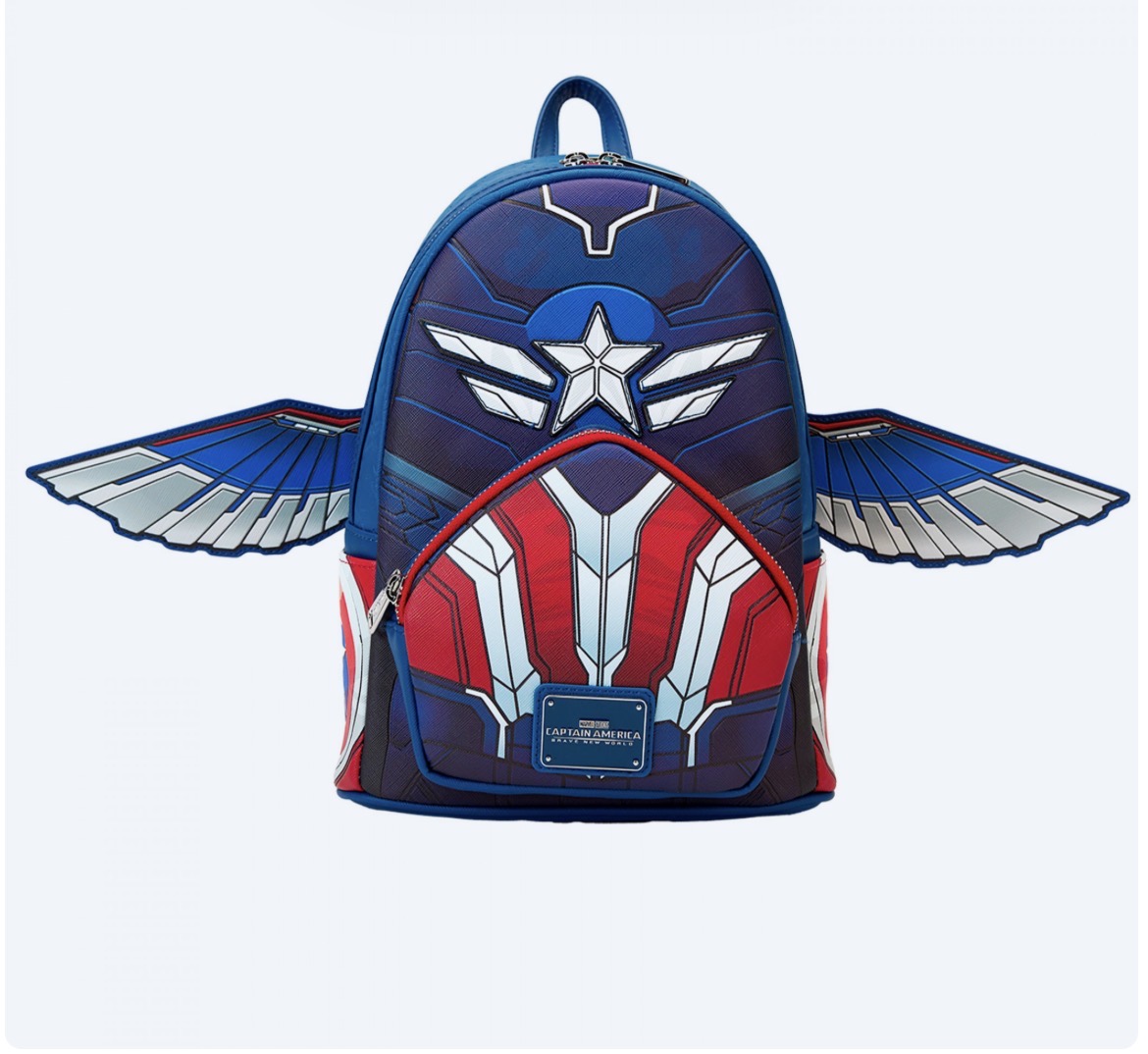 Captain America Brave New World Loungefly Backpack
