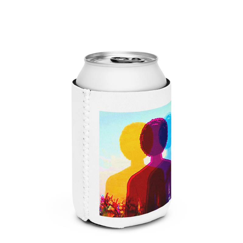 Simpatía Colorful Art Can Cooler