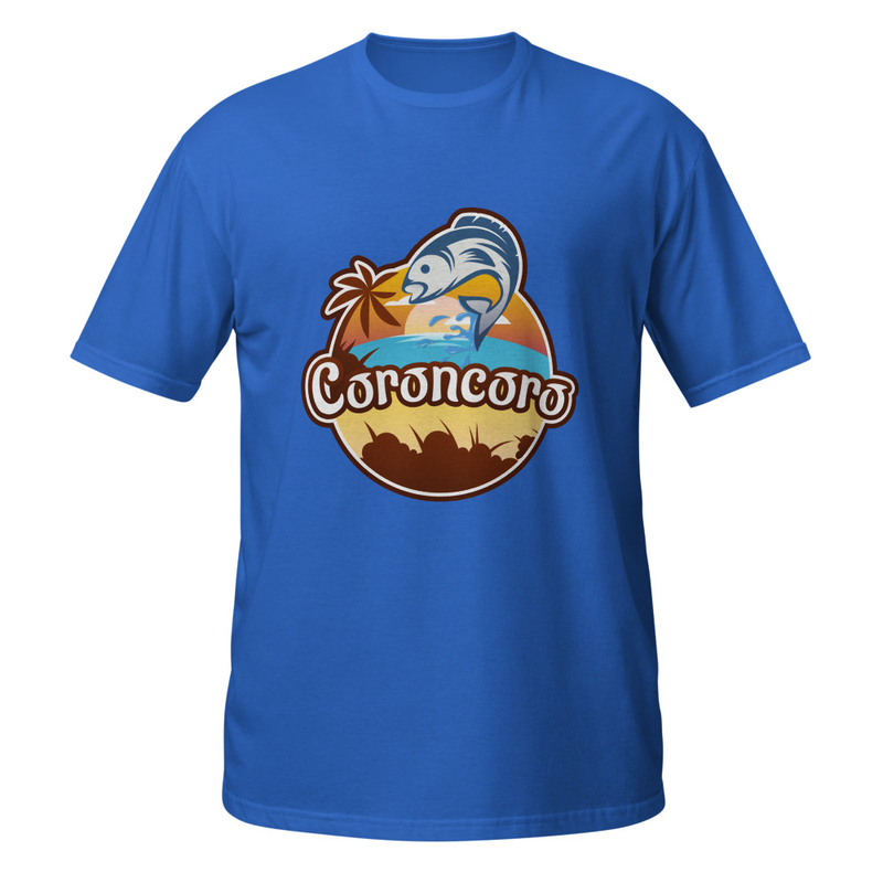 Coroncoro Logo Front - Short-Sleeve Unisex T-Shirt