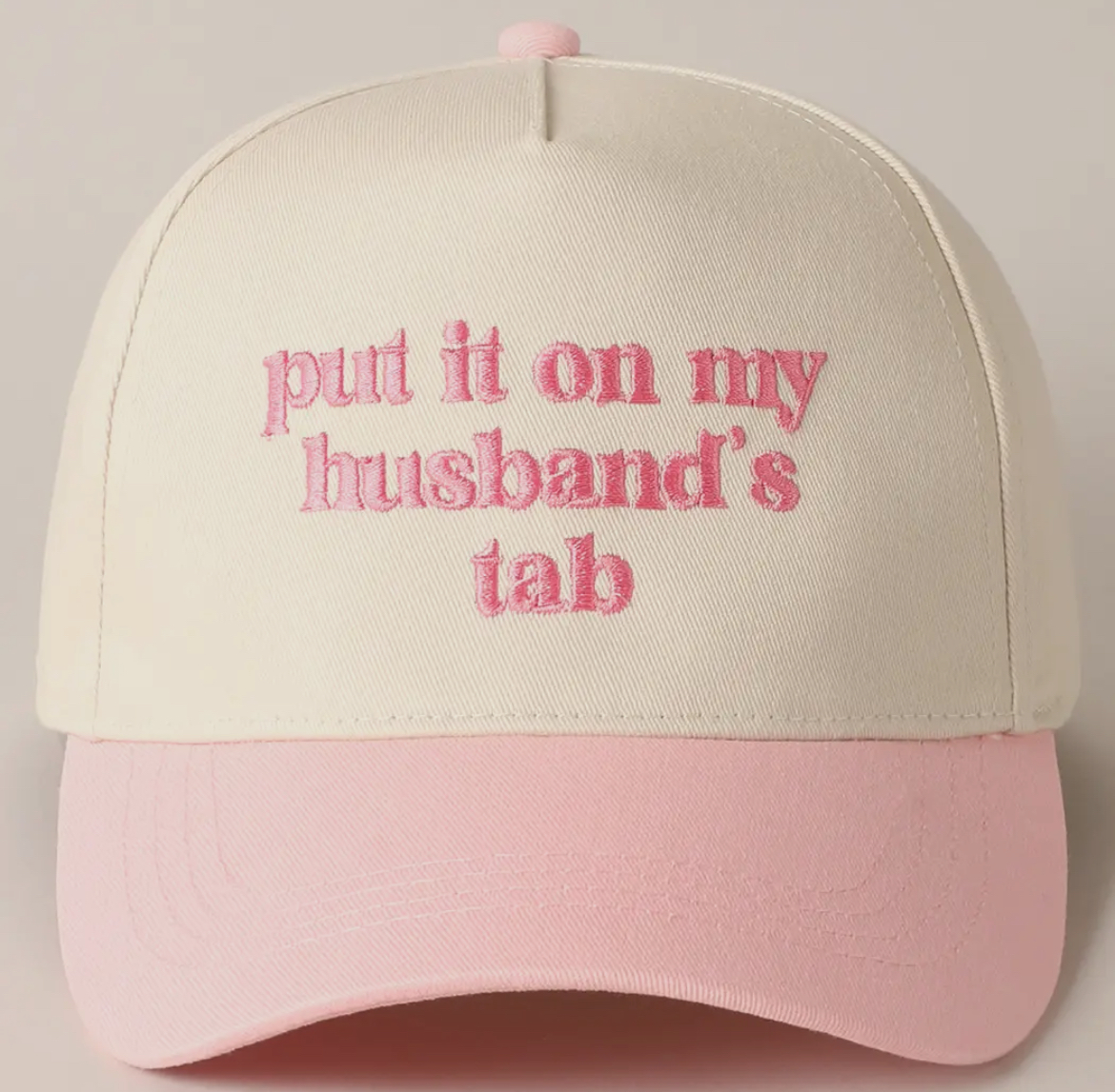 Put It On My Husband's Tab Cap
