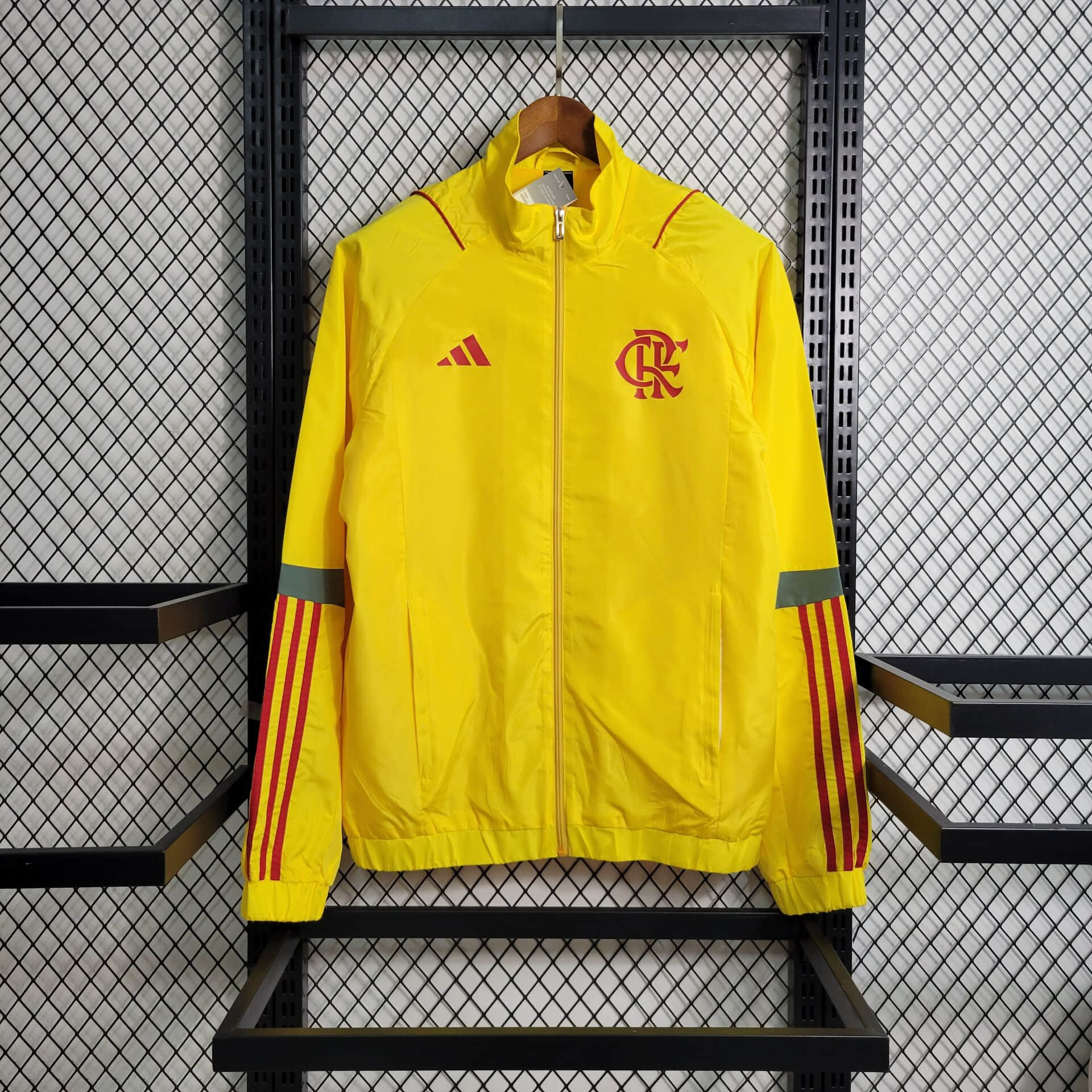 Jaqueta Flamengo Adidas Amarela