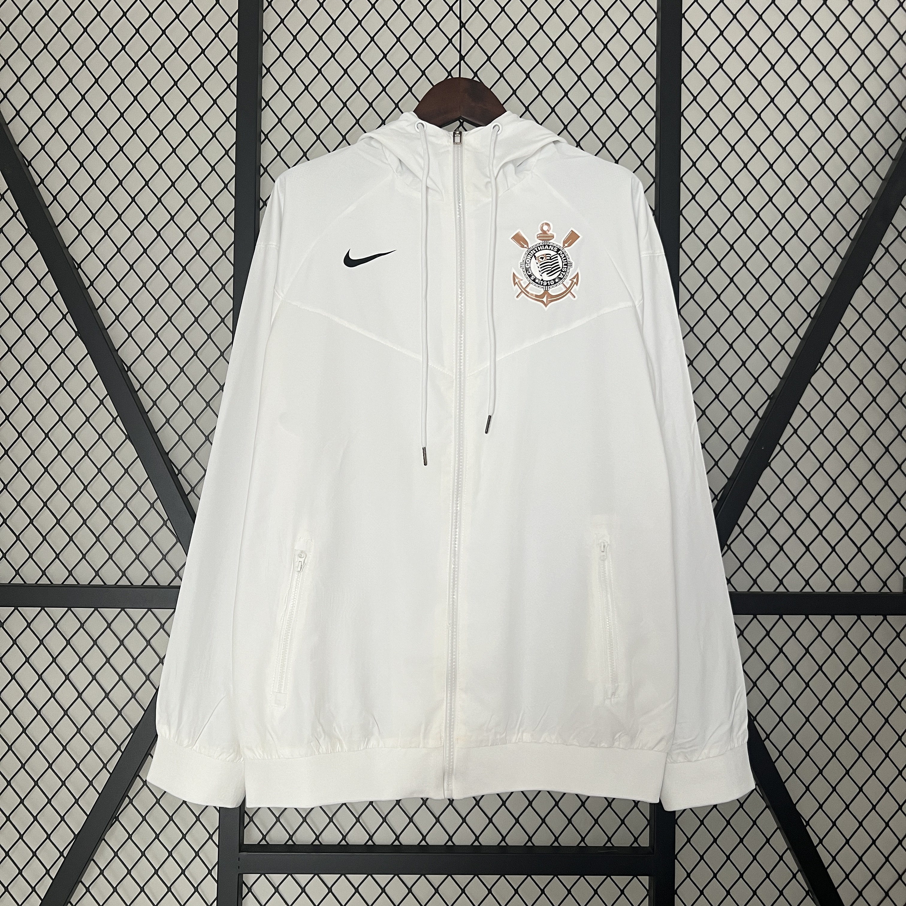 Jaqueta Corinthians Nike branca
