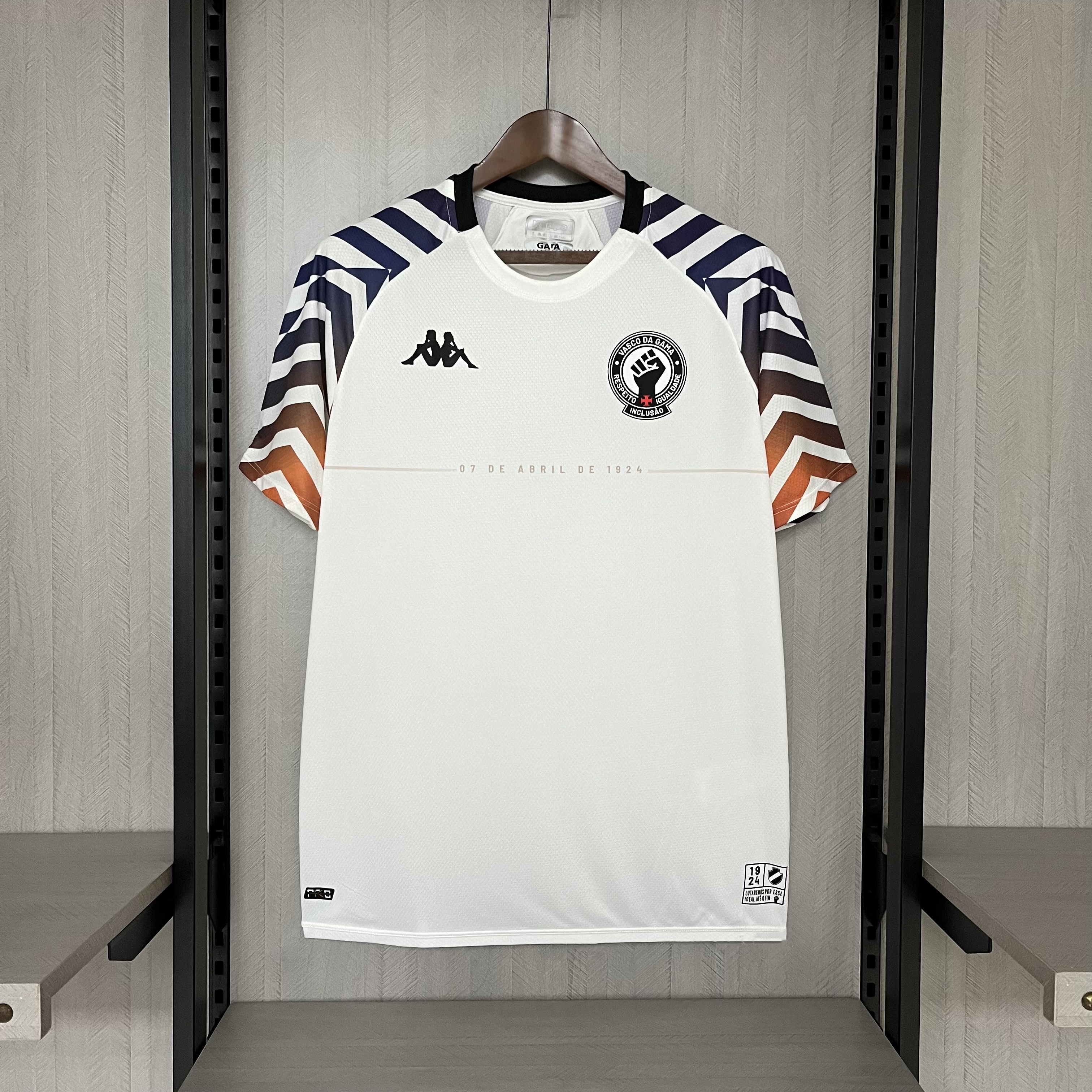 Camiseta de futebol retrô Kappa