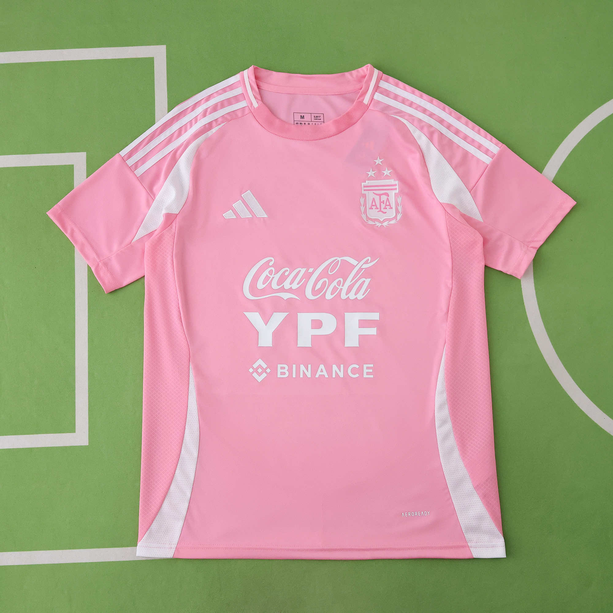 Camiseta de treino seleção argentina rosa