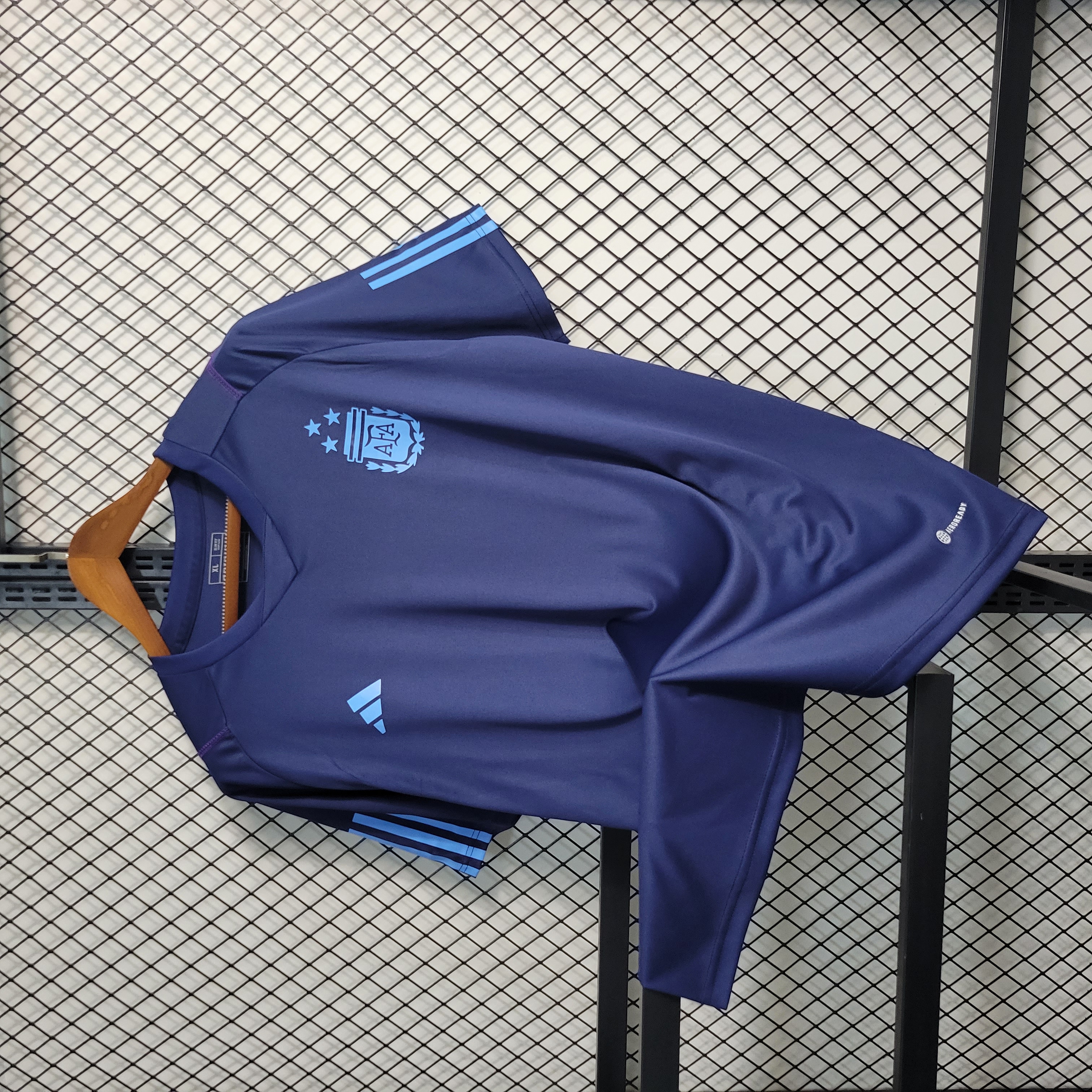 Camisa de futebol azul