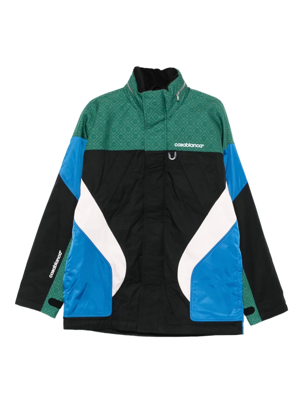 Casablanca  geometric-panel jacket