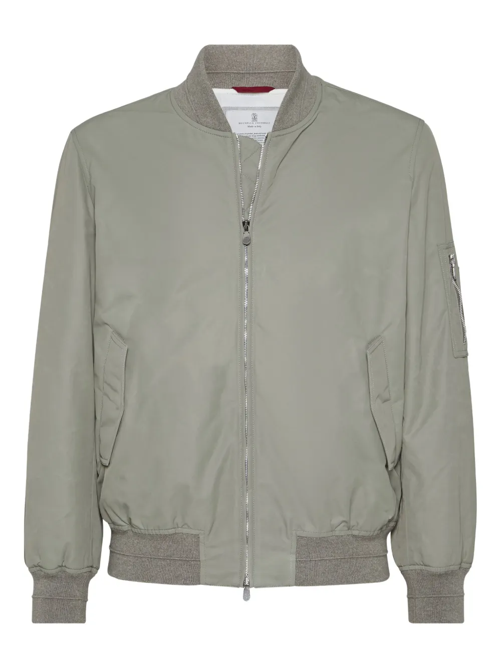 Brunello Cucinelli  zip-fastening bomber jacke