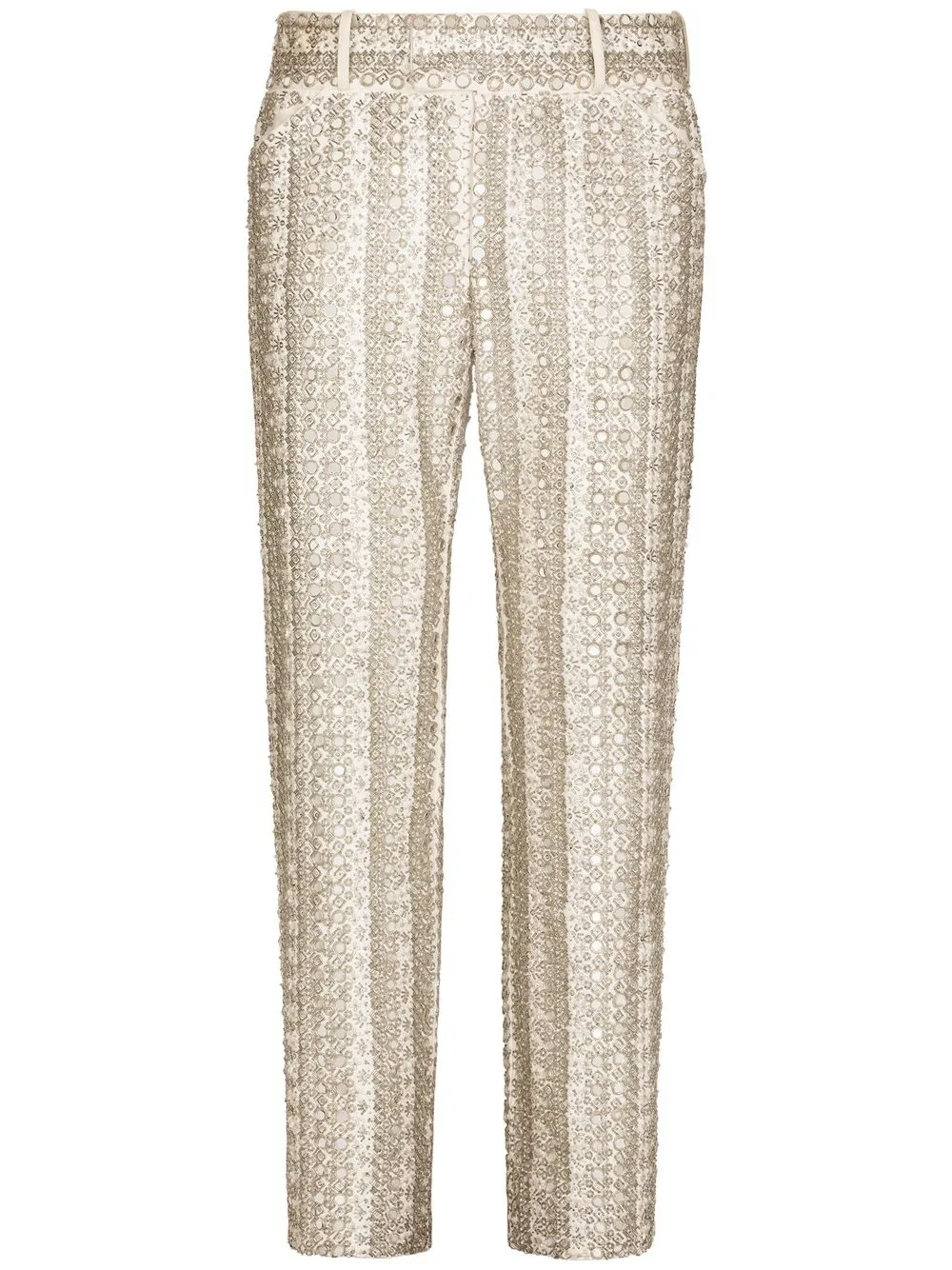 Dolce & Gabbana  embroidered tailored trousers