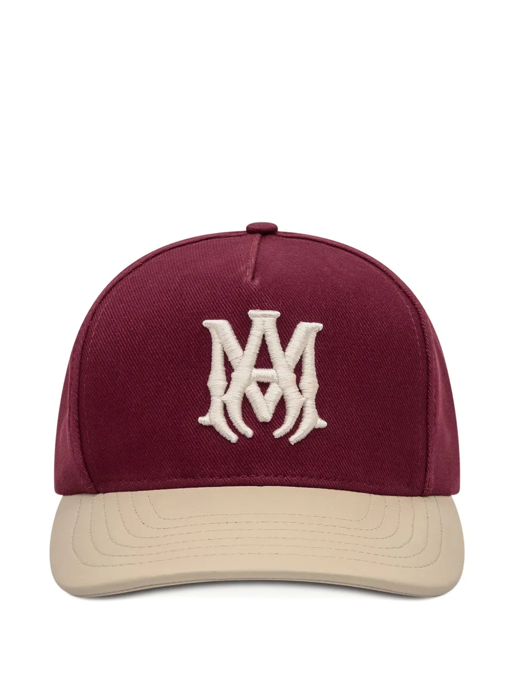 Burgundy MA Logo Baseball Cap