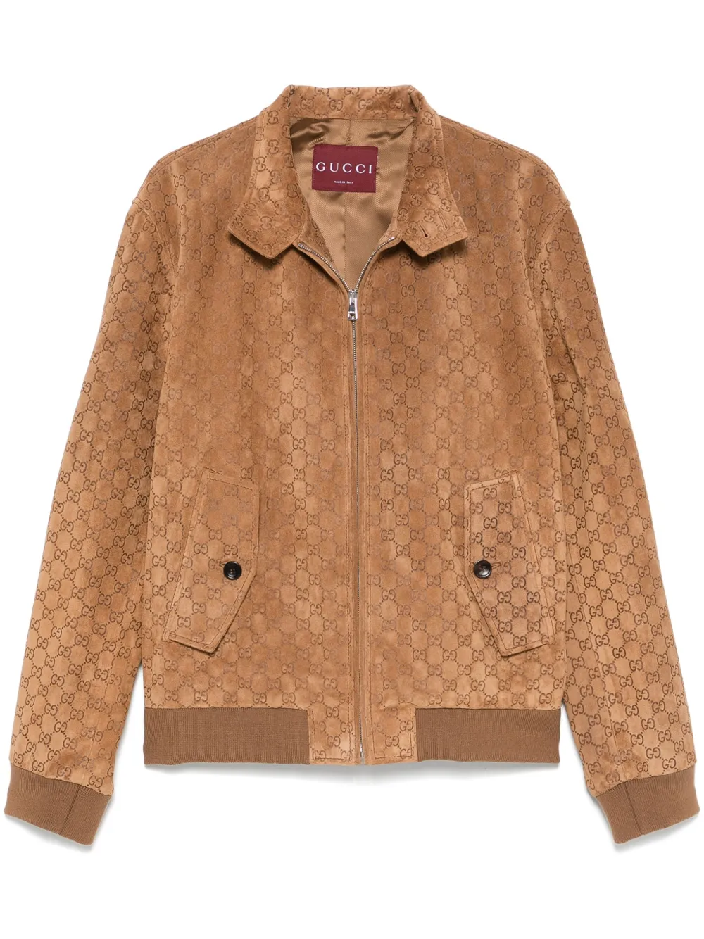 Gucci Suede Bomber Jacket