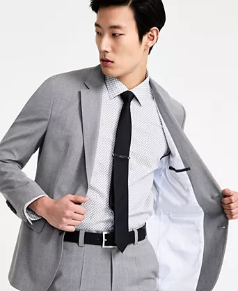 Men's Light Grey Suit