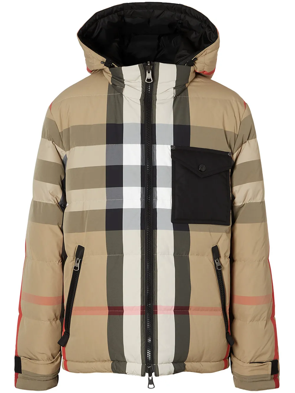 Burberry  reversible check puffer jacket