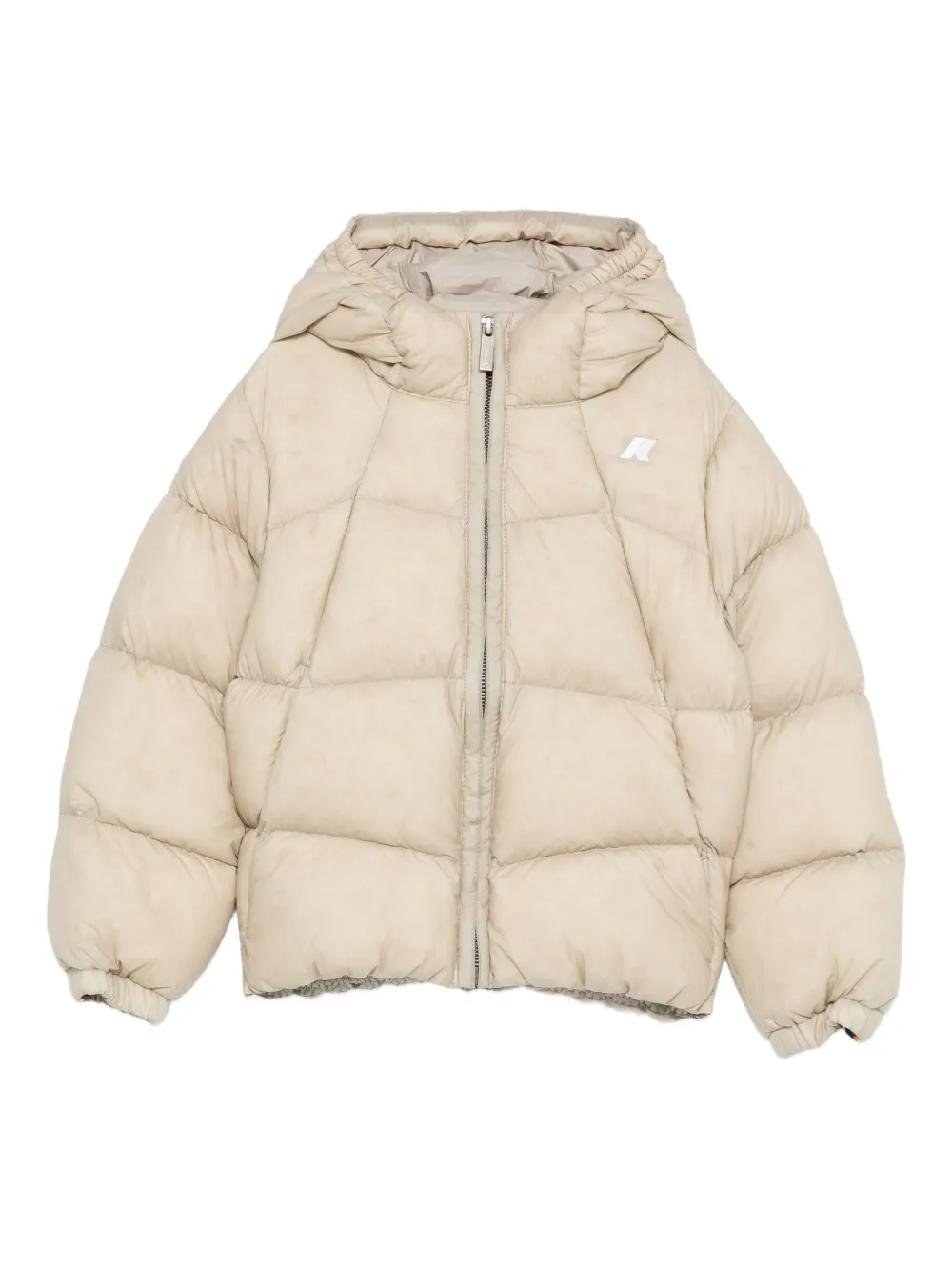 Beige Puffer Jacket