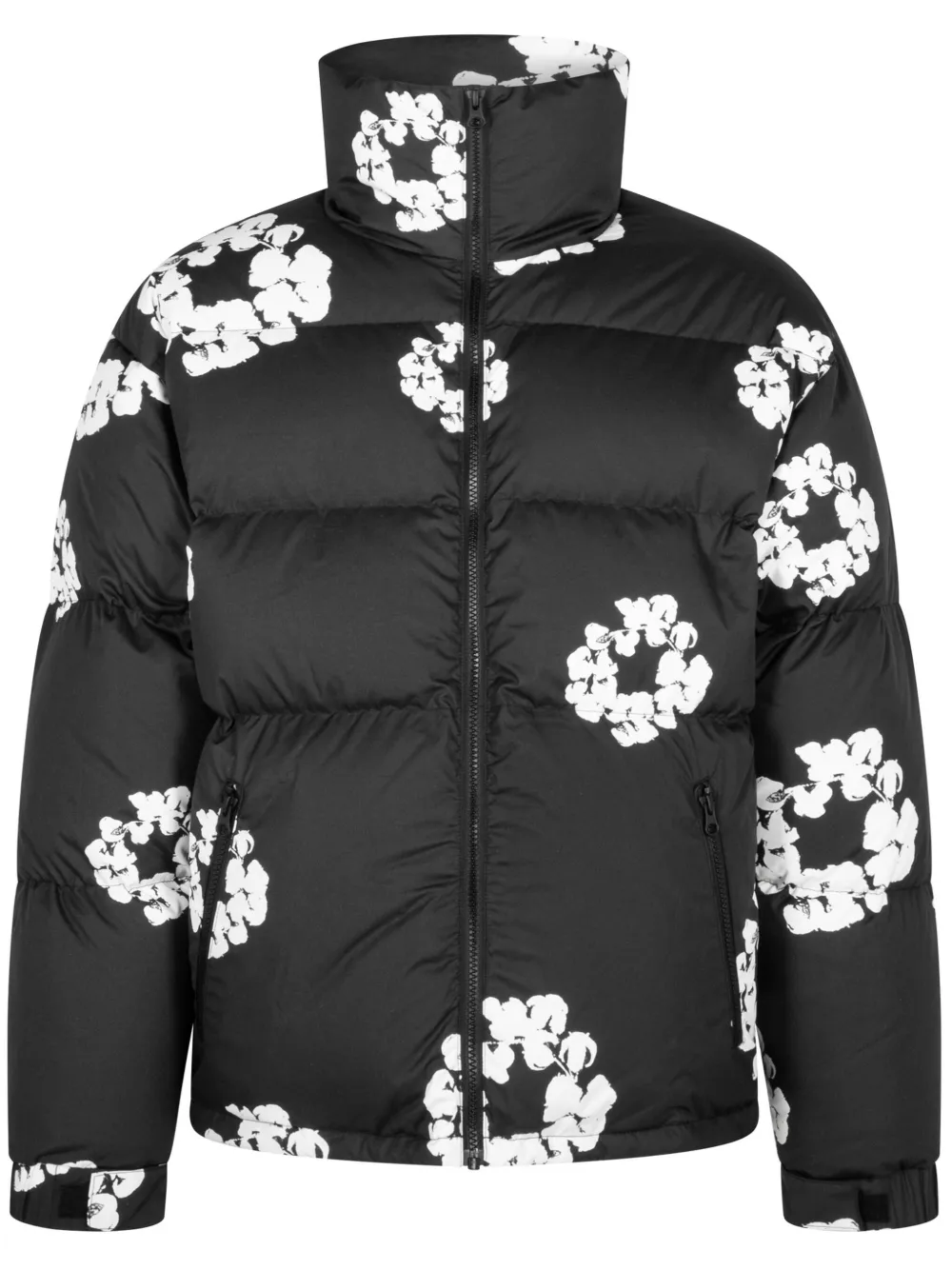 Denim Tears  floral-print padded jacket 
