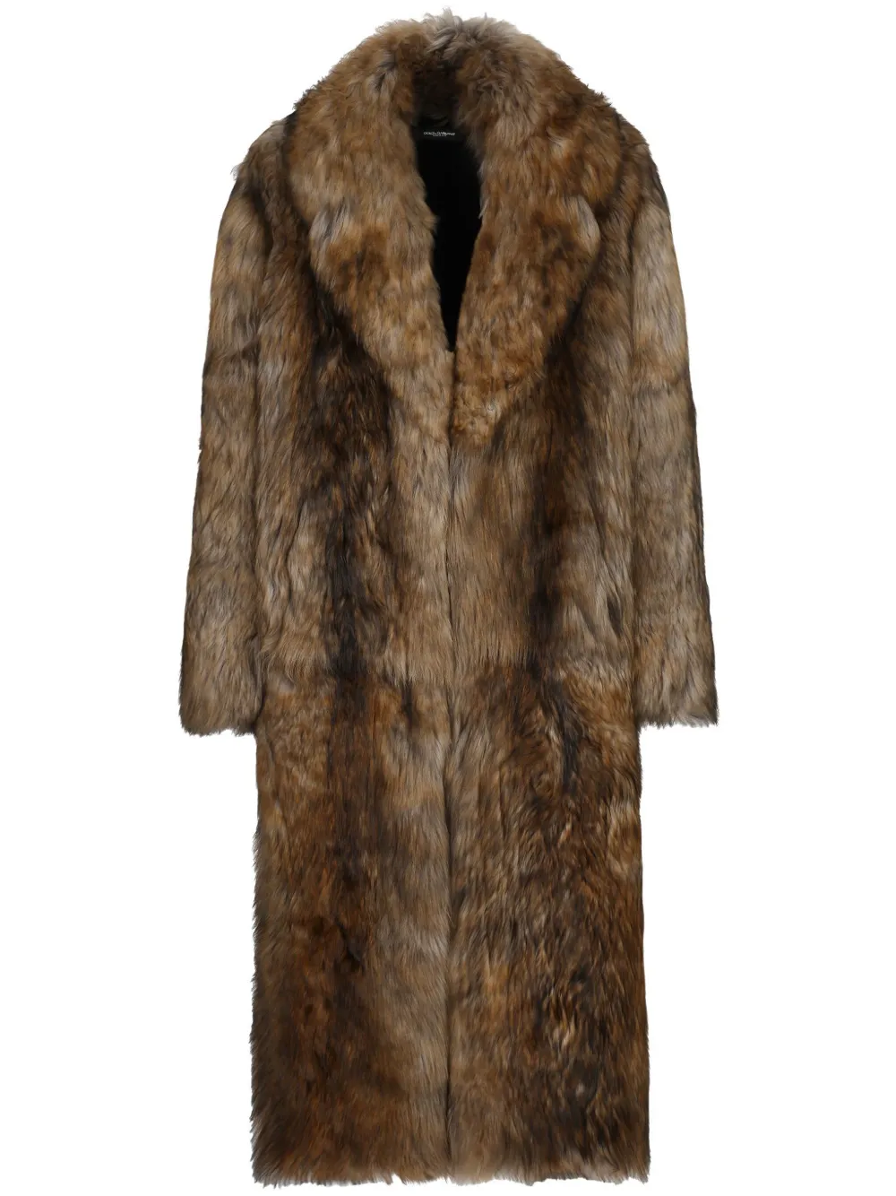 Dolce & Gabbana shearling long coat