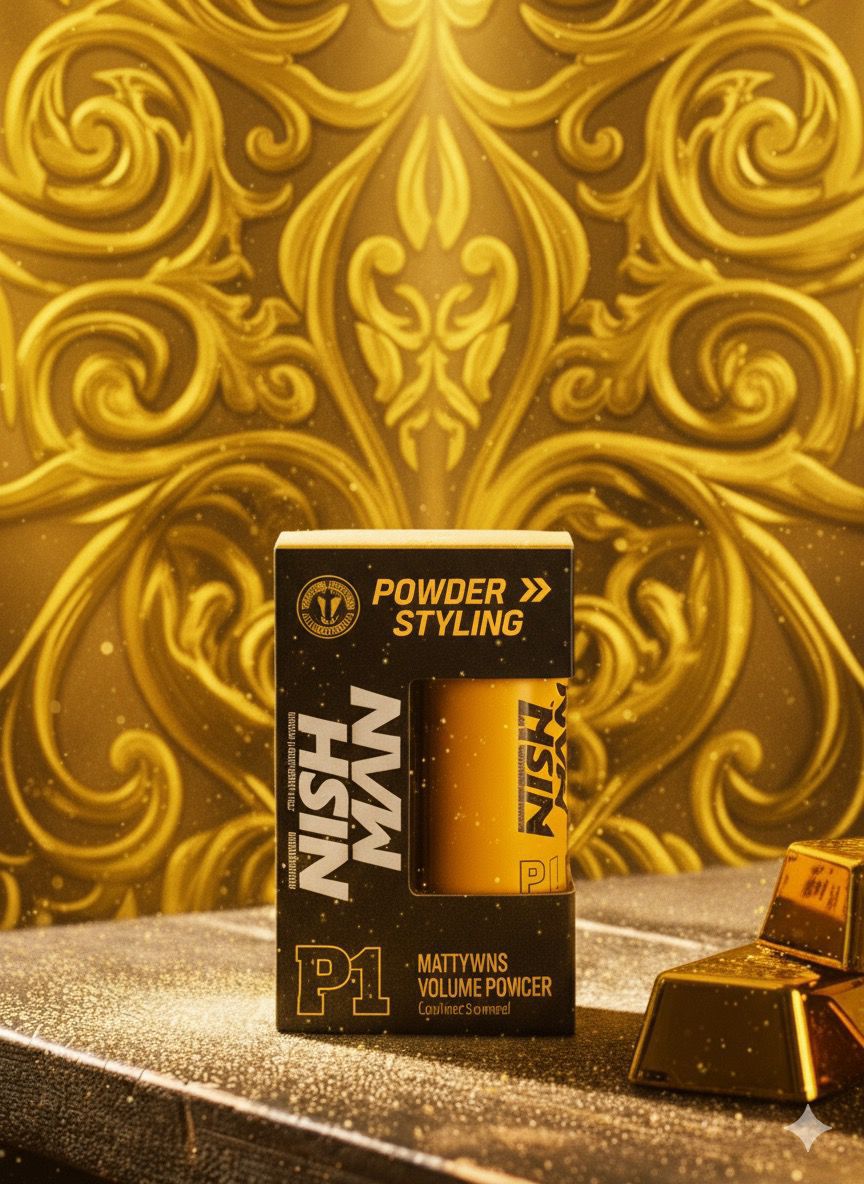 NishMan P1 polvo para peinar