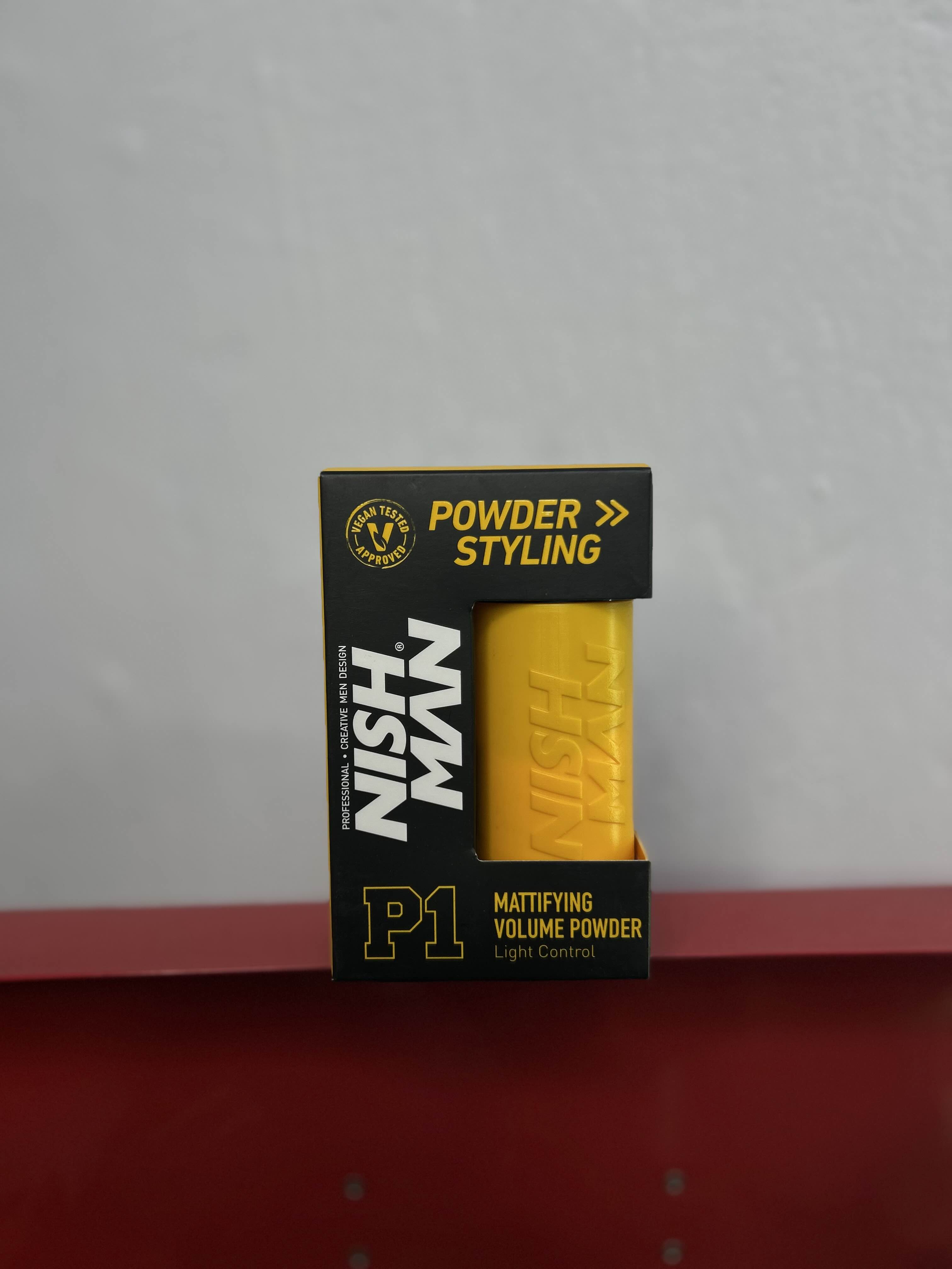 NishMan P1 polvo para peinar