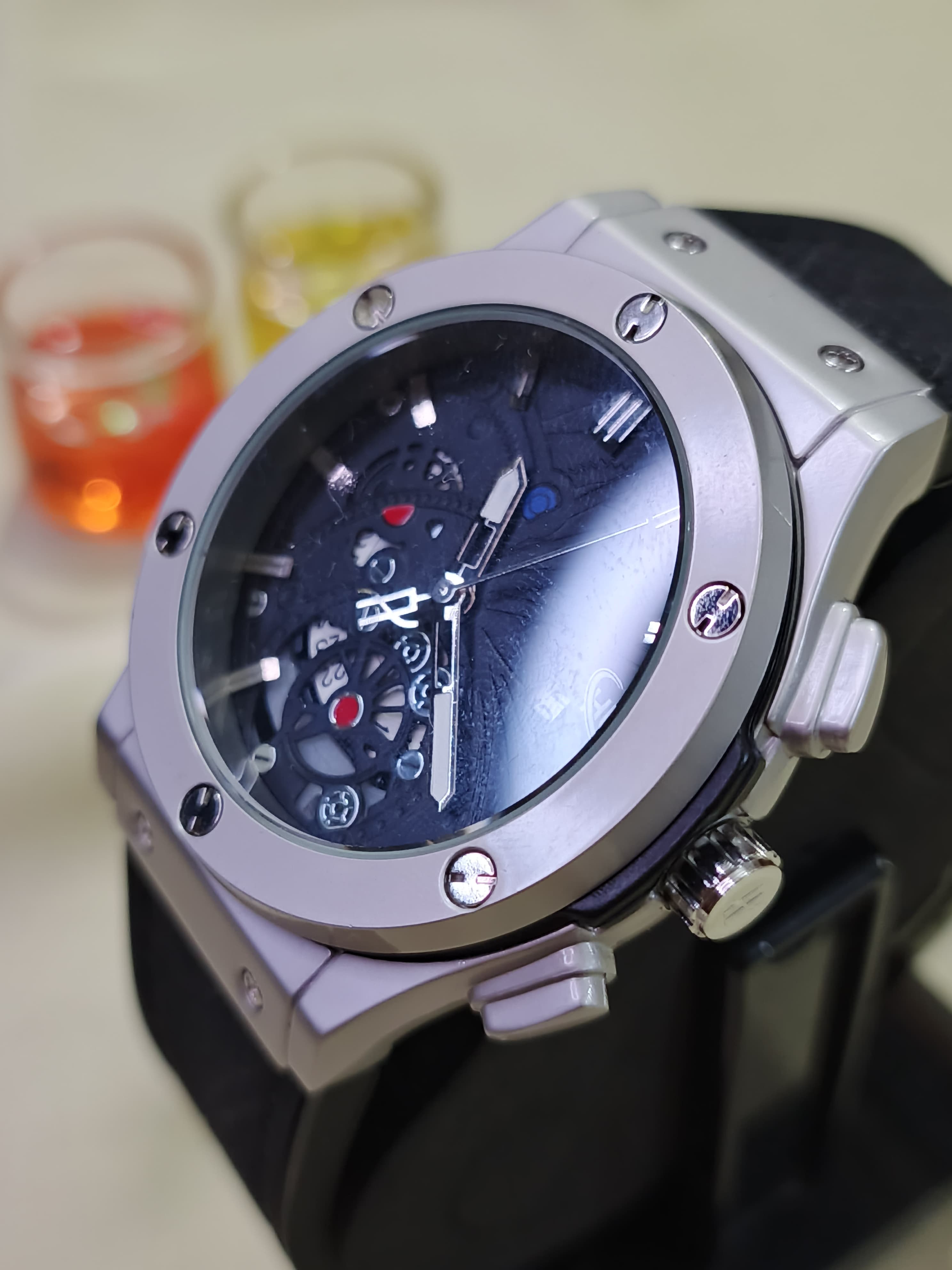 Hublot-Inspired Skeleton Dial